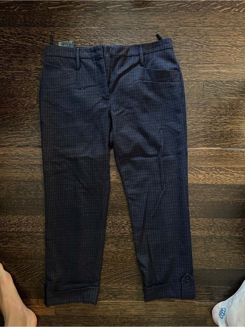 Prada Plaid Capris